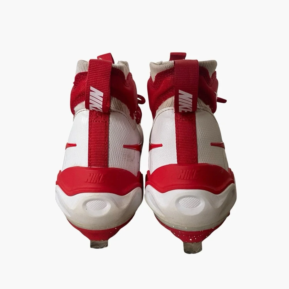 Nike Alpha Huarache NXT Baseball Men Size 8 White University Red DJ6517-108